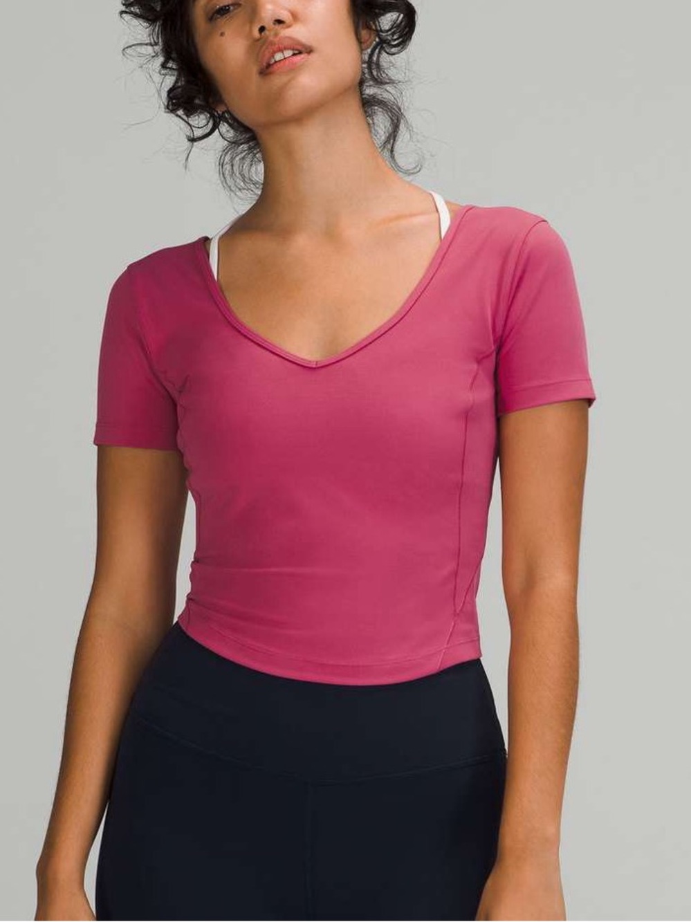 Lululemon Align V-Neck T-Shirt Pink